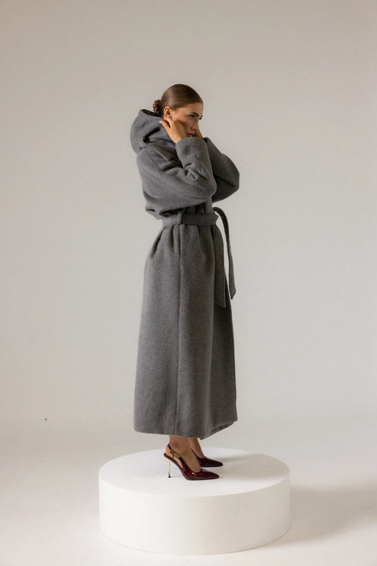 AYLIN MAXI WOOL COAT